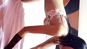 University student gives sensual dance, ready for fucking?