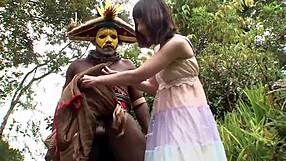 Indian aunty experiences first-time fucking with big cock