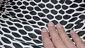 I find my stepsister touching herself without panties