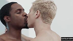 Black and white gay men have hardcore sex with big black cocks