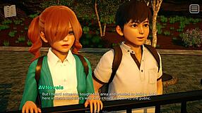 I face my bully who became my lover in this game.