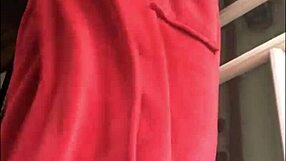 Girlfriend teases with her curvy body outdoors