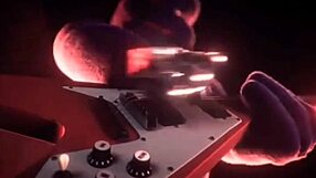 anime hentai girl with big ass gets cock in her tight hole at the bottom of discord pit