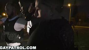 Purse Thief Turns Ass Meat for Corrupt Horny Cops in Gay Patrol