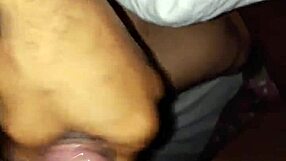 Hard dick gets sucked real good by somebody moma