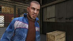 cristina gets fucked by two mechanics in the workshop