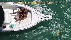 Young woman gives ass in front of the captain