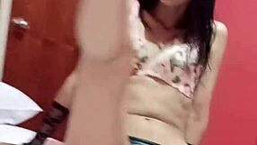 University student gives sensual dance, ready for fucking?