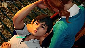 I face my bully who became my lover in this game.