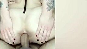 Latina with Big Tits Performs Deepthroat, Anal, and Handjob in POV