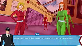 Paprika Trainer Summons Monsters in Totally Spies Hentai