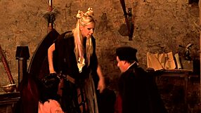 Waiting for the enemy on the castle tower