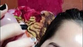 Teen 18+ Gives Passionate Oral Before Bed