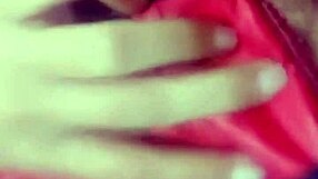 vietnamese teen explores with cucumber