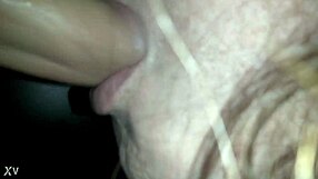 Real Amateur MMF Glory Hole Play With Intense Threesome Action.