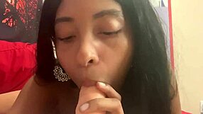 ebony girl gets really horny and masturbates suggestively