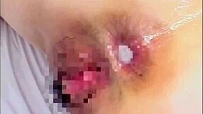 Asian Fuwari Fucked Anal With Gaping Hole!