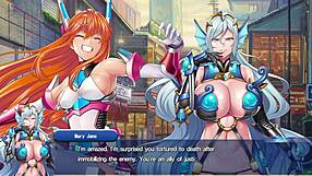 Seigi No Henshin Heroine Part 11: Intense 3some Banging And Creampie!