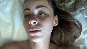 renee rose shares an intimate pov session with her friend during the holiday, sucking and taking it deep