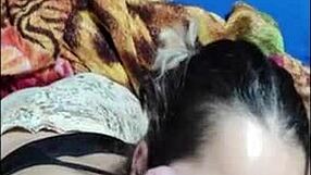 Teen 18+ Gives Passionate Oral Before Bed