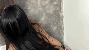 Cute Brunette Gets Mouth Fucked With Hands Tied - Amateur Couple - Nysdel