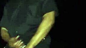 ebony woman in hood scene