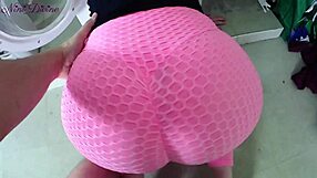 European step-sis gets stuck and fucked in the washer