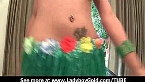 Cindy, the Perfect Ladyboy Whore, Takes Monster Cock Close-Up