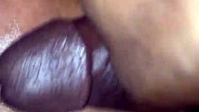 my girlfriend gives me a footjob in the bedroom