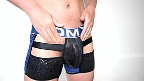 Man In Boxers Enjoys Gay Encounter