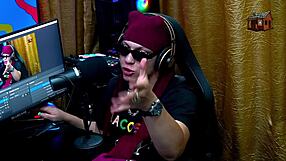 kiara blay showed her whole body during the podcast, ruan drooled over the hot spanish girl