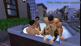 Dangerous Ties Episode 11 in Spanish - Sims 4 XXX Series 18 with European Anime Hentai