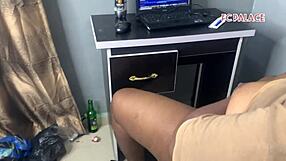 house wive seen watching porn by husband best friend