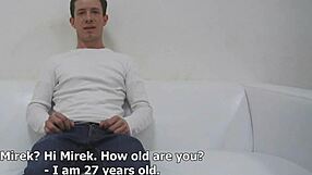 Mirek 3493 Sucks And Fucks In Czech Gay Casting!