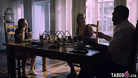 step dad passionately fucks teen friend anny aurora at night