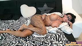 german amateur milf with big tits receives deepthroat and facial