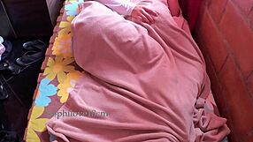 Stepsister Takes Monster Cock In Bed