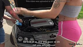 ugh, gonna smash this dirty whore in the take-van real hard