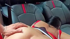 Outdoor anal sex in motel parking ends with creampie for alexachris20