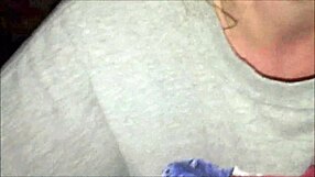 in this homemade video, the blonde lass blows the cock and swallows the cum
