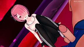 ram loves footjob in sport outfit 💦