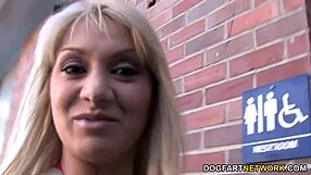 Lea Lexis, can you handle this huge black gloryhole cock?