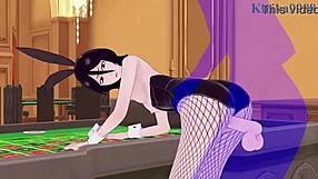 Rukia Kuchiki and Yoruichi Shihouin in Bunny Girl Intense Sex Creampie.