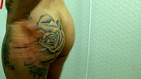 Is touching big pussy lips in the shower the ultimate orgasm?