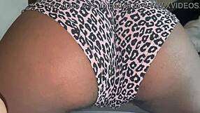 Girl Teases Cameltoe Shorts for Intense Pussy Sucking