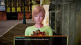 Walkthrough of the anime-style game 'My new family 427' with PC gameplay