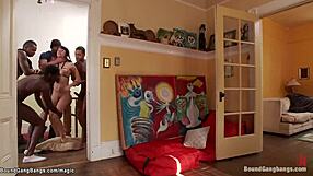 fuck that bound busty milf hard