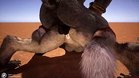 Wild Life Furry Hentai: Anal Action Unleashed