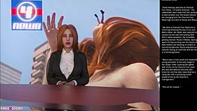 Detailed 3d cartoon sex episode 26 features big apple small 18+ gesture in anime hentai style