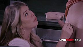 Get him ready, mom, he's fucking bent over!